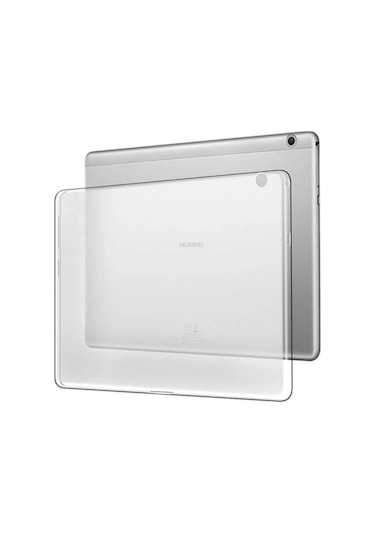 Huawei Mediapad T5 10 Kılıf Tablet Şeffaf Silikon Arka Kapak