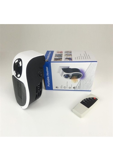 Geekyou Taşınabilir Ptc Seramik Isıtıcı - 500w Hızlı Isınma, 12 Saat Zamanlayıcı, Uzaktan Kumandalı