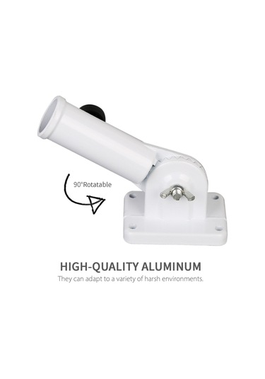 Bayrak Direği Tutucu 90 Derece Ayarlanabilir Zemin Montaj Braketi