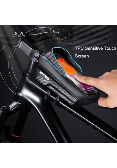 Wild Man E12x 1l Hardshell Dokunmatik Ekran Bisiklet Çantası 001