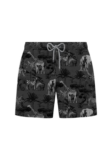 John Frank All Over Erkek Mayo Şort Jfssswl138-deep Siyah