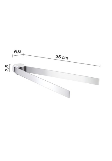 Pirenei Havluluk, Ikili, 35.9cm - Krom