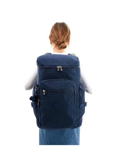 Unisex Dağcı Çantası Kamp Çantası Seyahat Çantası Hafif Klinkır Kumaş Outdoor Çanta 50 30 Cm Lacivert