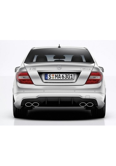 Mercedes C Serisi W204 2012-2014 Makyajlı Arka Tampon Eki - Dif