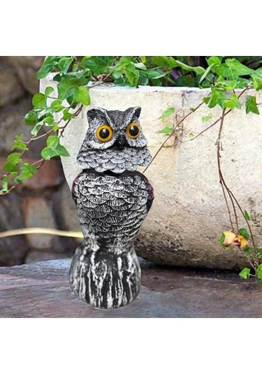 Pazly Suntek Stil-b İçin Dekoratif Baykuş Figürinleri - Balkon Ve Bahçe Süsü