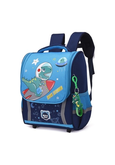 Anaokulu Çocukları İçin Sevimli Karikatür Sırt Çantası Sky Mavi S