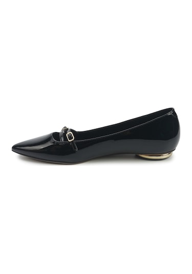 Nine West Leanna 5pr Siyah Kadın Babet 000000000102012354 Siyah