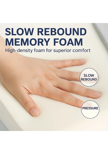 Xuweiwei 1 Adet Koltuk Minderi Hafıza Köpük Oturma Minderi Ergonomik Merkez Oluklu Ofis Ev Araç Koltuğu Uzun Süreli Kullanım Kaymaz Tabanlı Altın