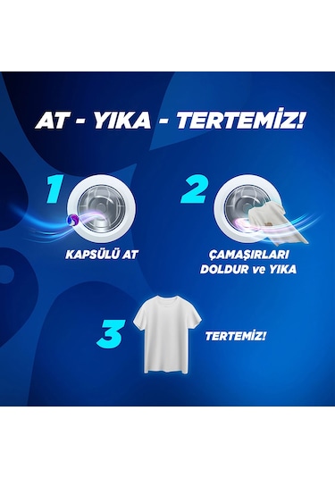 Omo Ultra Power Kapsül Deterjan Beyazlar Ve Renkliler 26 Yıkama X3 Diğer