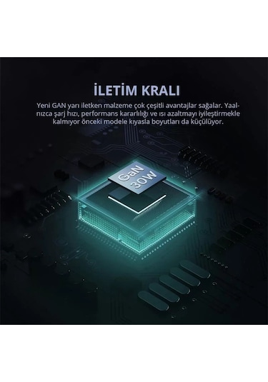 Aukey Pa-b1l-wh 30w Omnia Iı Mini Gan Type-c Pd Şarj Adaptörü