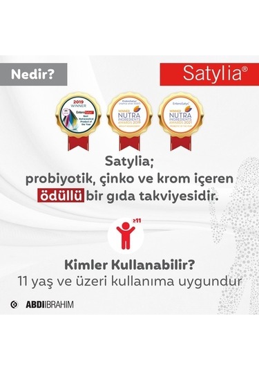 Satylıa 60 Kapsul 1+1 Kofre