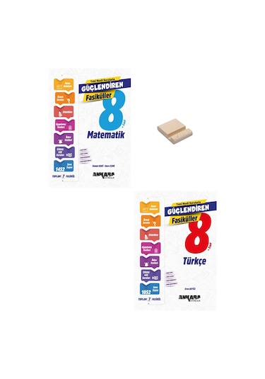 Lgs 8. Sınıf Güçlendiren Matematik Ve Türkçe Fasikülleri