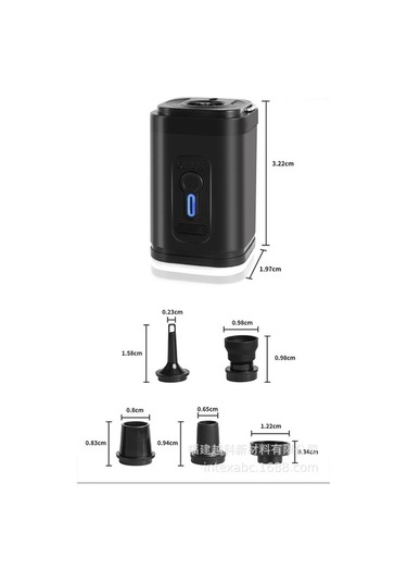 Xianwen Jialan Elektrikli Hava Pompası Taşınabilir Kablosuz Hava