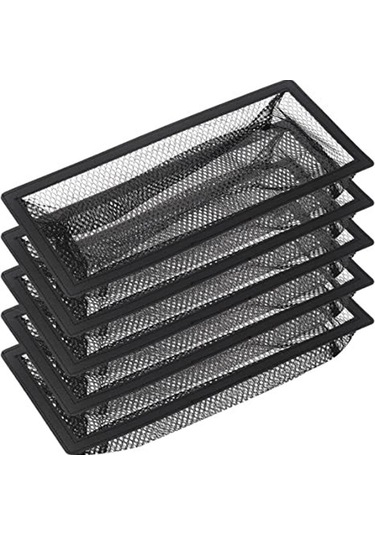 Homyl 2 Kat Kayıt Kapağı Ev Havalandırma Taşınabilir Siyah