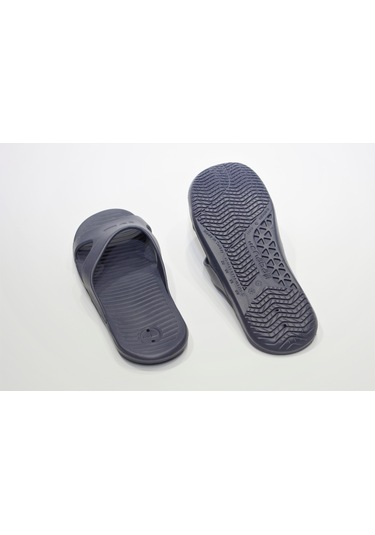 Erkek Havuz Terliği - Kaymaz Taban Koyu Gri Nabaiji Meridyendukkan Gri