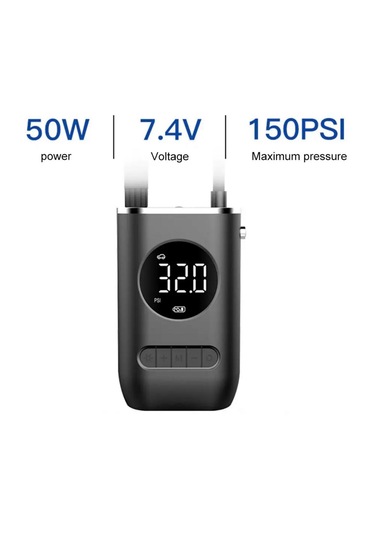 Laxsam Taşınabilir Şarjlı Kompresör Lastik Hava Pompası