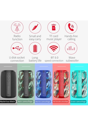 Hallow Zealot S32 TWS Taşınabilir Bluetooth Hoparlör