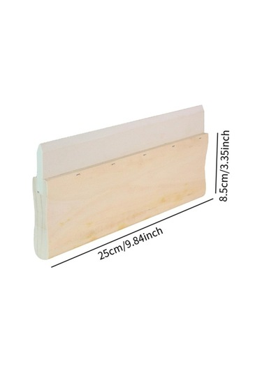 Pazly Yeniden Suntek Serigrafi Mürekkep Kazıyıcı 25cm Eq