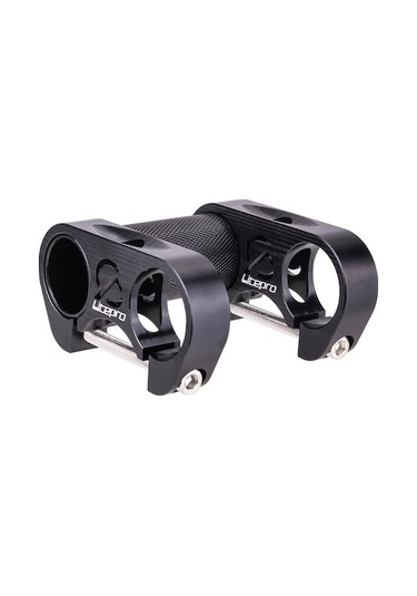 Alüminyum Cnc Evrensel Bisiklet Kolu Başı, 25.4mm Düz Kola Uyumlu, Kuru Kesim Ultra Hafif 90g , Sürüş Konforu Artırıcı, Siyah