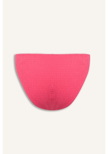 Defacto Regular Fıt Kırışık Dokulu Fuşya Bikini Alt G5349ax26smpn296 Pembe-pn296
