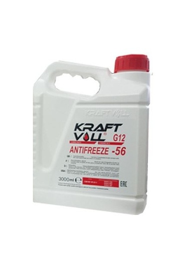 Kraftvoll Kırmızı Antifriz 3Lt -56
