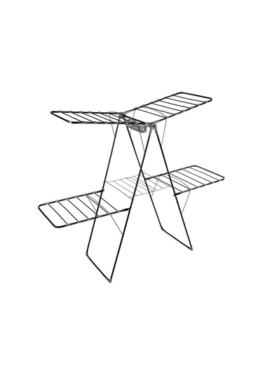 Çamaşır Kurutmalık Askısı Borulu Model 233 Siyah