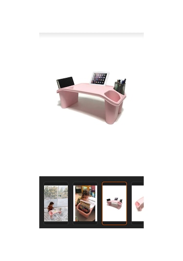 Mavi Çocuk Hobi Masası Pembe Mavi