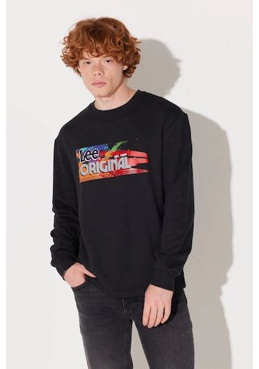 Lee Erkek Sweat L232519001 Siyah