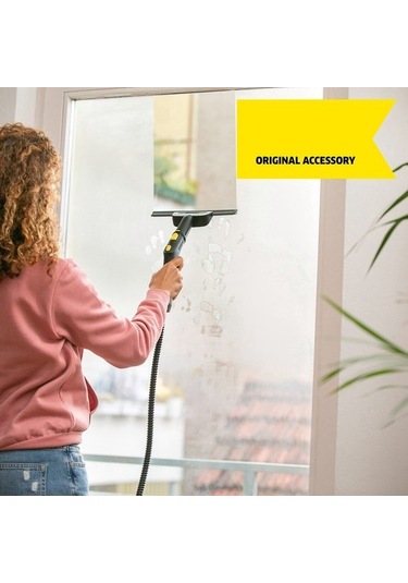 Karcher Uyumlu Buharlı Temizleyici Için Pencere Başlığı Ve Yuvarlak Fırça