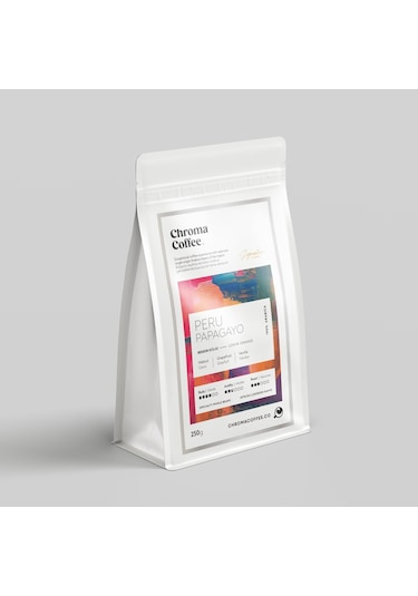 Chroma Coffee Peru Papagayo Çekirdek Kahve 250 G