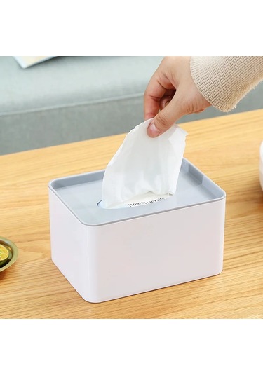Beyaz Asılabilir-çok Fonksiyonlu Kağıt Mendil Asılabilir Tuvalet Kağıdı Kutusu Peçete Tutucu Kılıf Basit Şık Ev Yurdu Kağıt Mendil Dispenseri