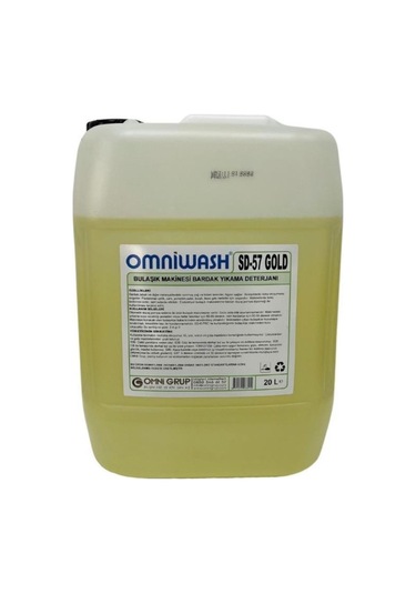 Omniwash Gold Endüstriyel Sıvı Bulaşık Yıkama Deterjanı ve Parlatıcısı 2 x 20 L