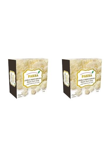 Paksa Doğal Katı Damla Sakızı Sabunu 2 x 125 G