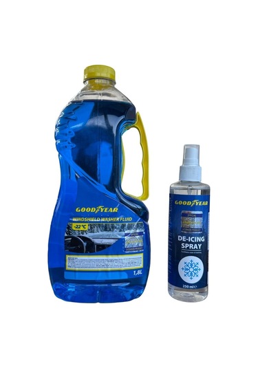 Goodyear Kışlık Araç Bakım Seti Cam Suyu 1.8l + Buz Çözücü