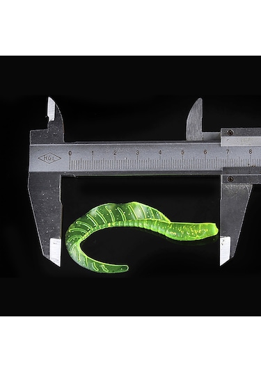 Springsun 10 Adet Yumuşak Yemli Parlak Renkli Tatlı Ve Tuzlu Su Balık Avı Yem Seti