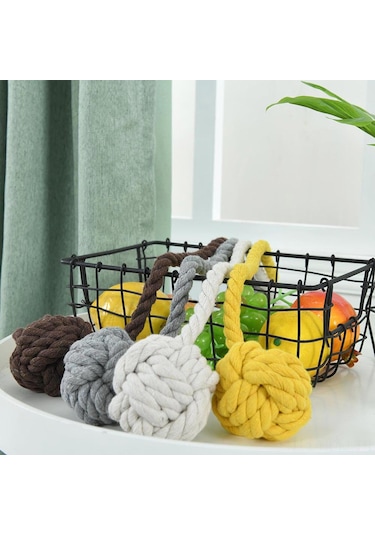 Suofeng "çift Toplu Perde Bağlama İpi - Şık Ve Pratik Perde Aksesuarı" Sarı