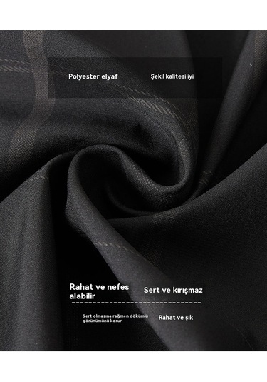 Erkek Ekose Günlük Kışlık Ceket, Ekose Polar Astarlı Ve Kalınlaştırılmış Ceket Mavi