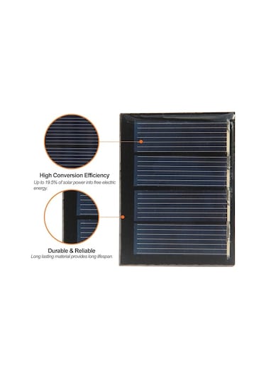 Besthome1 Dıy Güneş Paneli - 0.23w 2v Çok Amaçlı Şarj Ve Eğitim Projeleri İçin