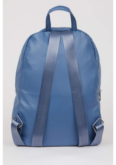 Defacto Unisex Suni Deri Okul Sırt Çantası C5606AXNSNV142 Lacivert