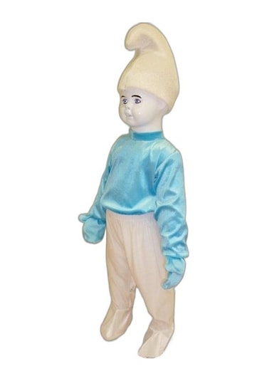 Bebek Şirin Kostümü Model-2 Çok Renkli