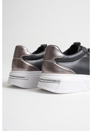 Kocadal Kocadal Vega Platin Detaylı Siyah Kadın Spor Ayakkabı Muhtelif