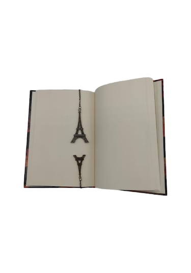 Metal Eyfel Kulesi Kitap Ayracı