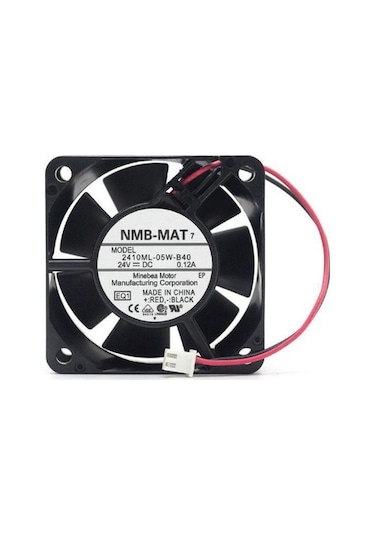 Nmb 2410ml-05w-b40 60x60x25mm 2 Kablo 24volt Dc Fan