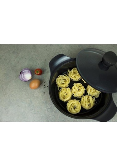 PRİMANOVA ANTHONY ALÜMİNYUM DERİN TENCERE 20CM SİYAH