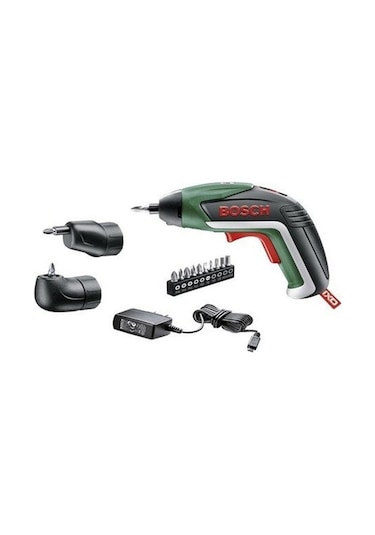 Bosch 06039A8002 IXO V Şarjlı Tornavida + Köşe + Eksantrik Adaptör