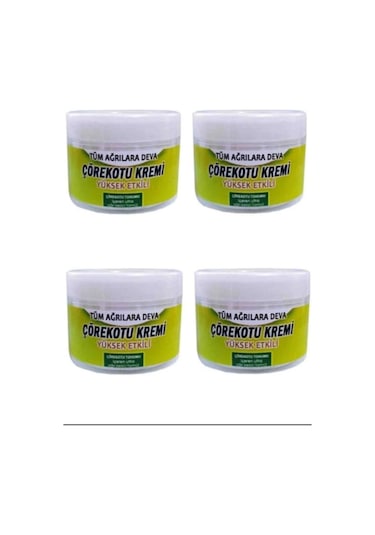 Süper Mem Çörek Otu Kremi 100ml - 4 Adet Set