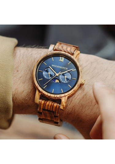 Woodwatch Ww-cl-sr Sailor Ahşap Erkek Kol Saati 40 Mm