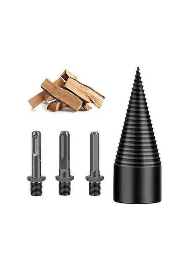 Pazly Yüksek Karbon Çelik 3'lü Ahşap Matkap Ucu Seti - 50mm Keskin Uçlu, Elektrikli Matkap İçin