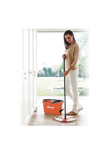 Vileda Turbo Colors 2in 1 Temizlik Seti Turuncu