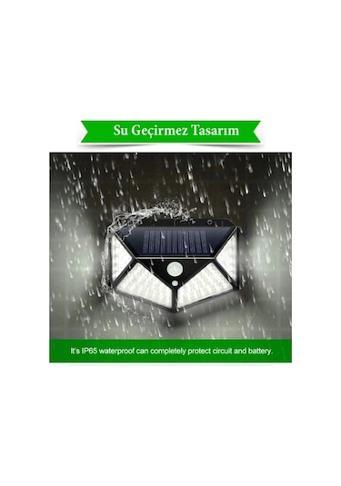 Dış Mekan Aydınlatm 100 Led Bahçe Lambası Bahçe Işıklandırma Bahçe Aydınlatma Çok Renkli